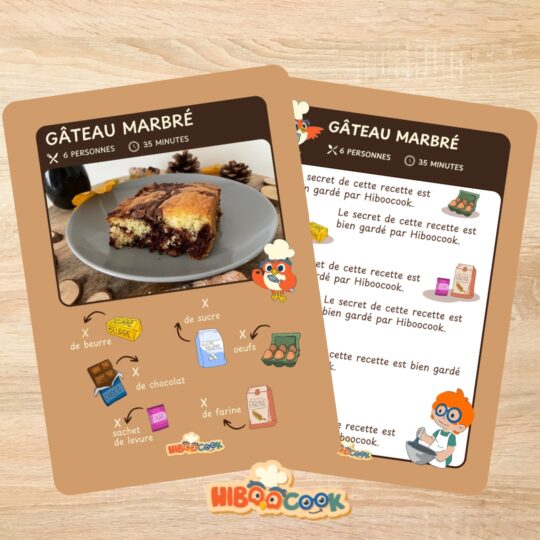 Gâteau marbré