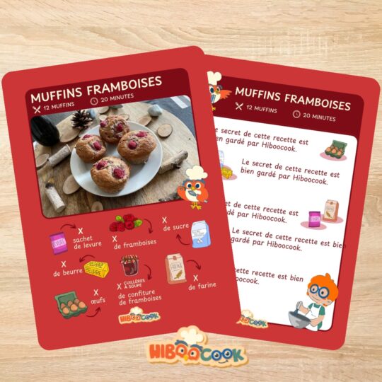 Muffins framboises