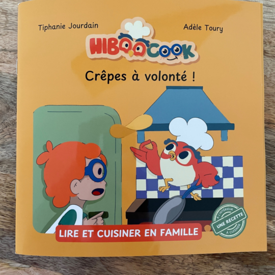 Livre : Hiboocook - Crêpes à volonté !