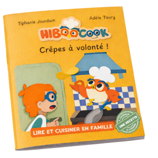 Livre : Hiboocook - Crêpes à volonté !